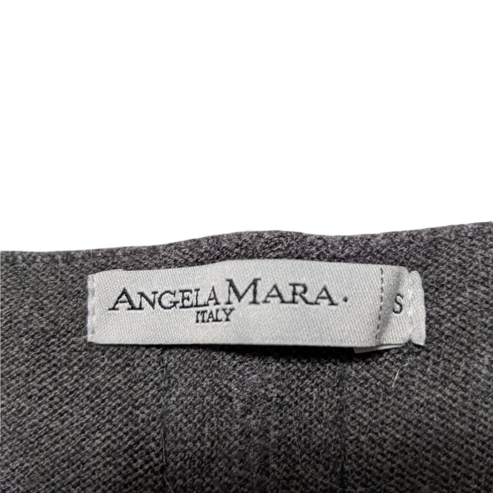 ANGELA MARA Lagenlook Knit Pocket Tunic Oversized Sweater S - Picture 5 of 9